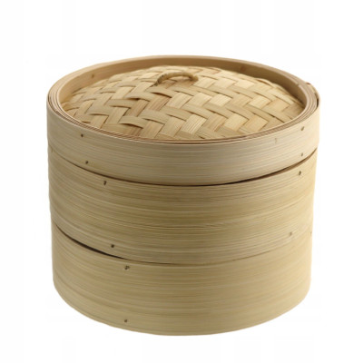 Parownik bambusowy 2-piętrowy 20 cm