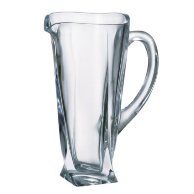 Dzbanek ze szkła kryształowego BOHEMIA QUADRO 1,1l