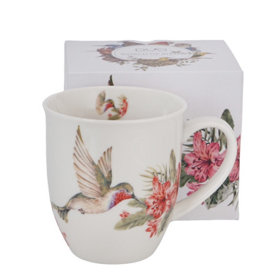 Kubek do kawy i herbaty porcelanowy Koliber 400 ml