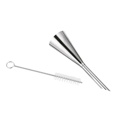 Nadziewarka do pączków i babeczek z czyścikiem szpryca stal nierdzewna