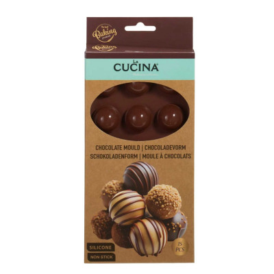 Forma silikonowa do czekolady pralin lodu 4 wzory mix