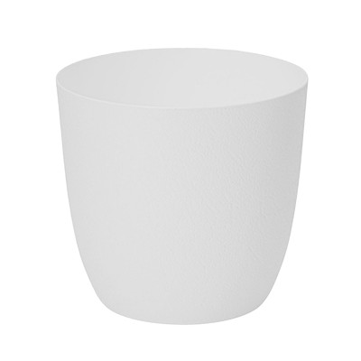 Osłonka na doniczkę Turo Eco Recycled 17 biała