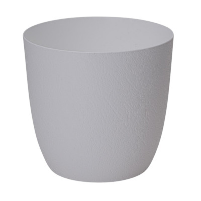 Osłonka na doniczkę Turo Eco Recycled 35 platyna (bez wkładu)