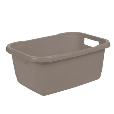 Prostokątna miska kosz na pranie Keeeper taupe 32l