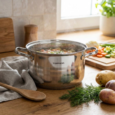 Garnek ze stali nierdzewnej garnek do odcedzania TOPFANN 3l