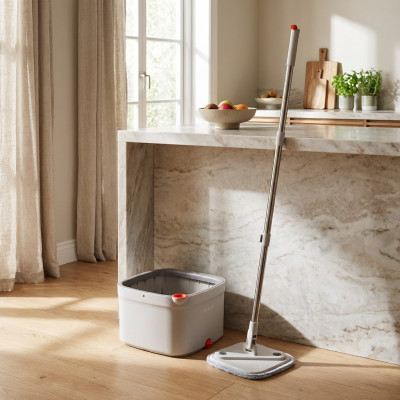 Smart Mop obrotowy z separacją wody brudnej i czystej TIVAXO M16