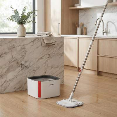 Smart Mop obrotowy z separacją wody brudnej i czystej TIVAXO A11