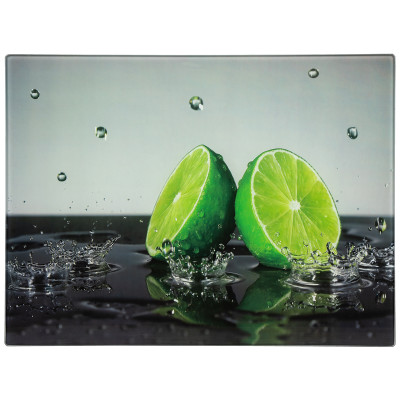 Deska szklana deska do krojenia Limonka 25x35 cm