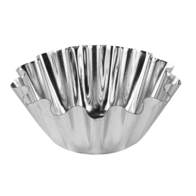 Forma do pieczenia babki karbowana blacha ocynowana stalowa SNB 23 cm