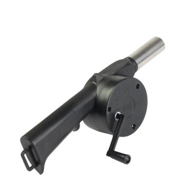 Ręczna dmuchawa z korbą do rozpalania grilla i ogniska