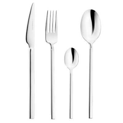 Komplet sztućców dla 6 osób ze stali nierdzewnej Paris 24-elementy