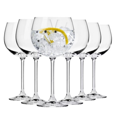 Komplet kieliszków do wody i drinków Krosno Venezia 480 ml 6 szt