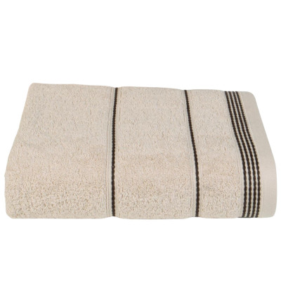 Ręcznik bawełniany frotte Mira 50x90 cm beżowy