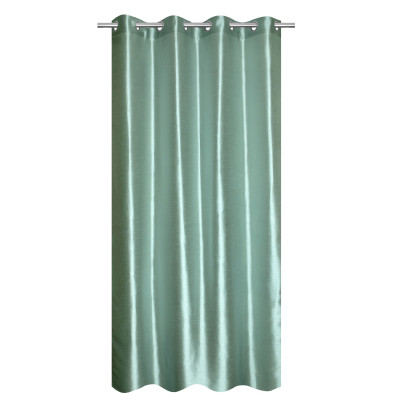 Zasłona na przelotkach Rid Satin jasnozielona 140x240 cm