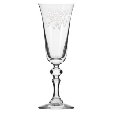 Komplet 6 kieliszków do szampana KROSNO Krista Deco 150 ml