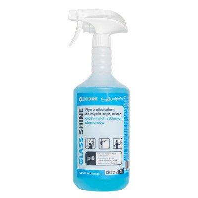 Płyn do mycia szyb z alkoholem Eco Shine Glass Shine 1L