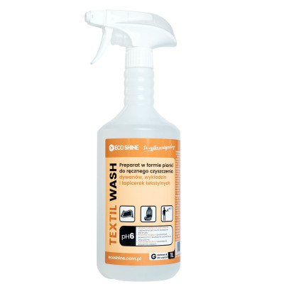 Pianka do czyszczenia dywanów i tapicerki Eco Shine Textil Wash 1L