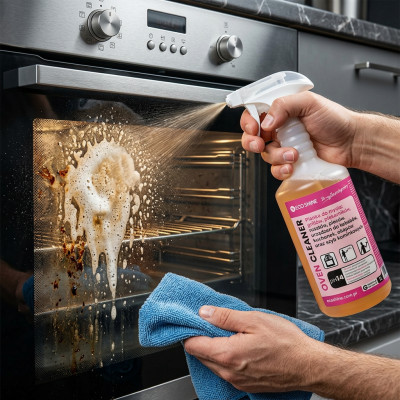 Pianka do mycia piekarników i grillów Eco Shine Oven Cleaner 1L