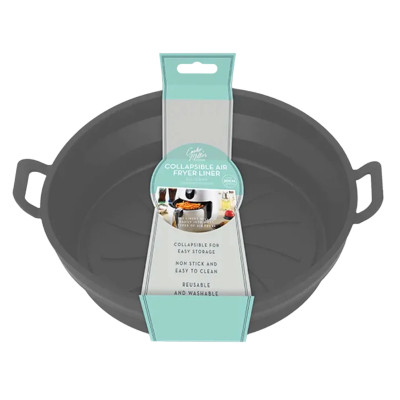 Składany wkład silikonowy do frytkownicy Air Fryer okrągły 20 cm