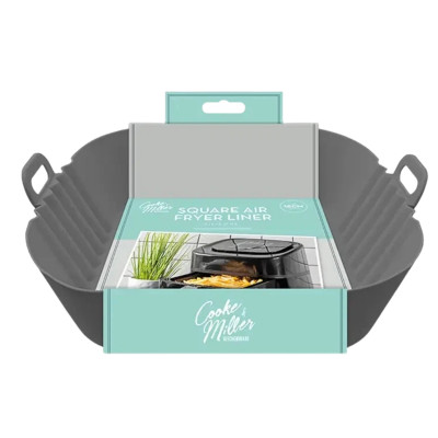 Kwadratowy silikonowy wkład do frytkownicy Air Fryer 18x18 cm