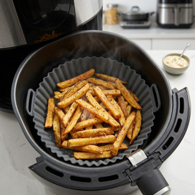 Okrągły wkład silikonowy do frytkownicy Air Fryer 20 cm