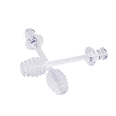 Zestaw 2 plastikowych nabierek do miodu 13 cm