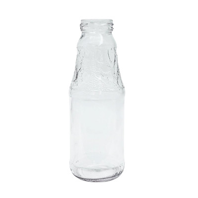 Szklana butelka na sok przezroczysta 330 ml