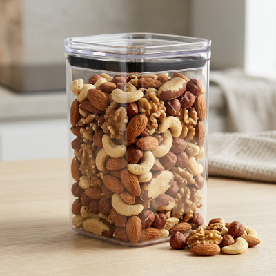 Pojemnik kwadratowy na żywność z uszczelką Storage Box 1,4l