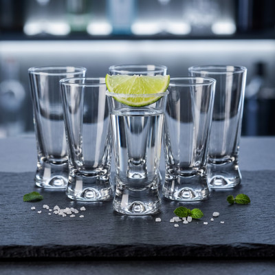 Zestaw 6 kieliszków do wódki i likieru KROSNO Shot 50 ml