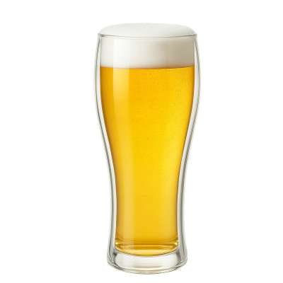 Szklanka termiczna do piwa i napojów z podwójną ścianką 300 ml