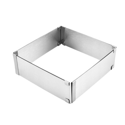 Regulowany rant cukierniczy stalowy 15-28 cm