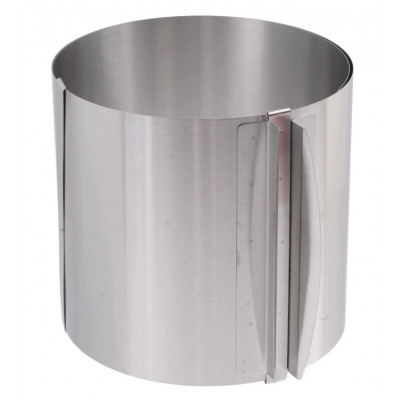 Regulowany rant cukierniczy 16–30 cm, wysokość 15 cm