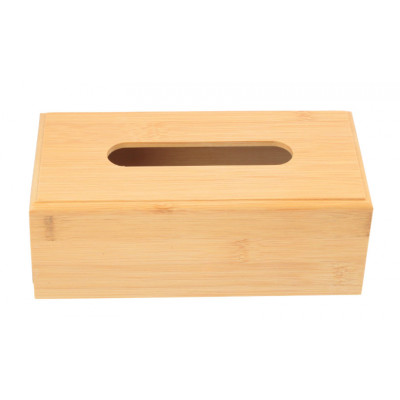 Bambusowy pojemnik na chusteczki 24 × 12 × 9 cm
