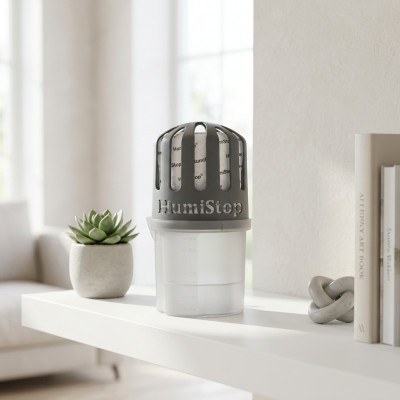 Pochłaniacz wilgoci HumiStop z wkładem 400 ml szary