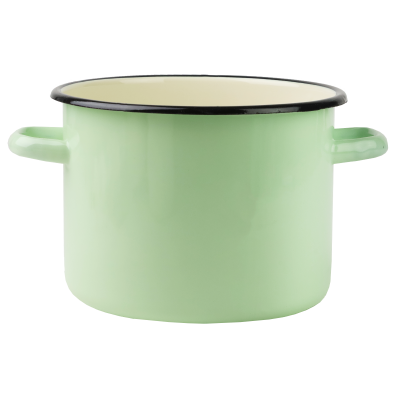 Garnek emaliowany SELEDYNOWY 4,5l
