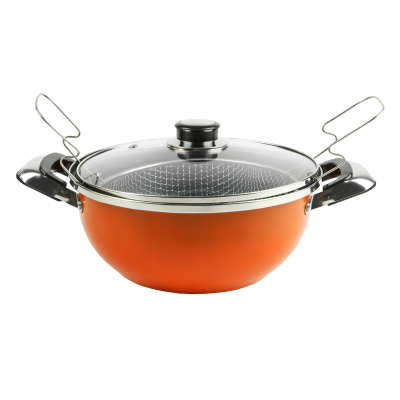Garnek do frytek z koszykiem 24 cm