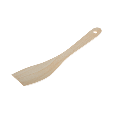 Łopatka kuchenna wygięta drewniana 27,5 cm
