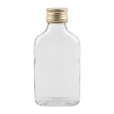Butelka szklana na nalewki piersiówka 100 ml