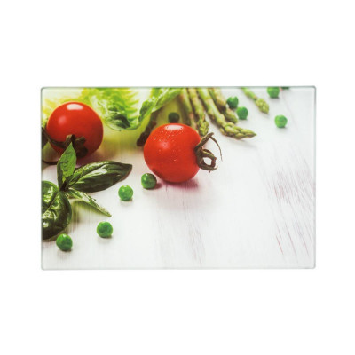 Deska szklana do krojenia PRIMA DECO Pomidorki 20x30 cm